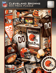 Cleveland Browns NFL Locker Room 500pc Puzzle