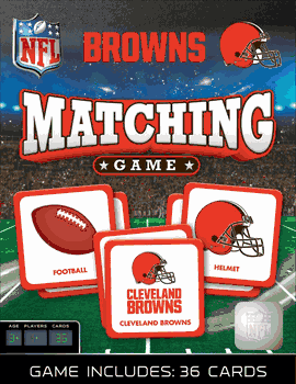 Cleveland Browns NFL Matching Game
