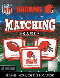 Cleveland Browns NFL Matching Game