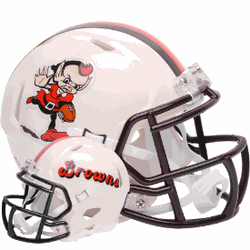Cleveland Browns NFL Mini Speed Football Helmet RETRO
