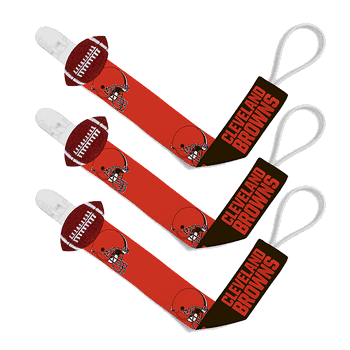 Cleveland Browns Pacifier Clips