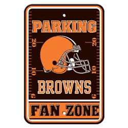 Cleveland Browns Parking Sign