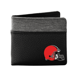 Cleveland Browns Pebble BiFold Wallet BLCK