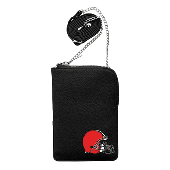 Cleveland Browns Pebble Smart Purse Black