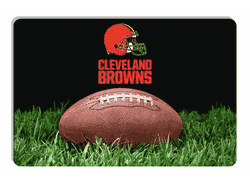 Cleveland Browns Pet Bowl Mat Classic Football Size Large