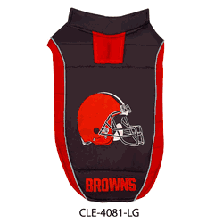 Cleveland Browns Puffer Vest Large
