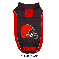 Cleveland Browns Puffer Vest - Medium