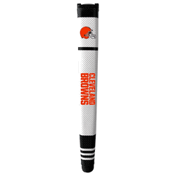 Cleveland Browns Putter Grip (White with colored stripes)