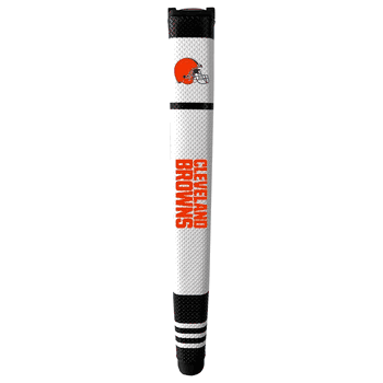 Cleveland Browns Putter Grip (White with colored stripes)