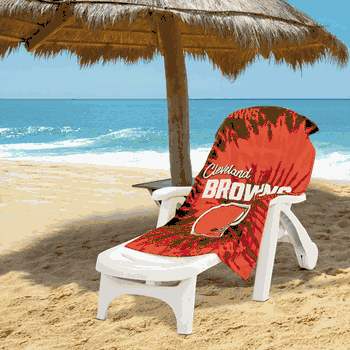 NFL Cleveland Browns Pyschedlic Beach Towel