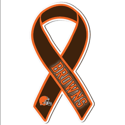 Cleveland Browns Ribbon Magnet