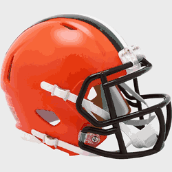  Cleveland Browns 2020 to 2023 Riddell Mini Speed Throwback Helmet