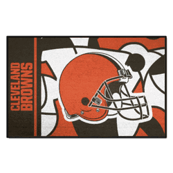 Cleveland Browns Starter Mat XFIT Design - 19in x 30in Accent Rug