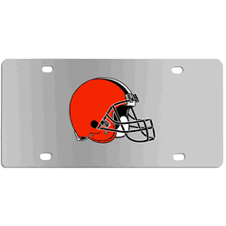 Cleveland Browns Steel License Plate Wall Plaque
