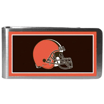 Cleveland Browns Steel Logo Money Clips