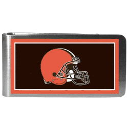 Cleveland Browns Steel Logo Money Clips