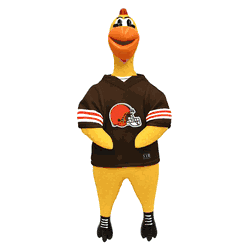 Cleveland Browns Team Rubber Chicken Toy