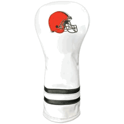 Cleveland Browns Vintage Fairway Headcover (White)