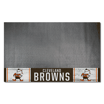 Cleveland Browns Vinyl Grill Mat - 26in. x 42in., NFL Vintage