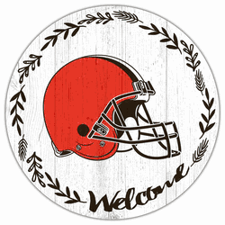 Cleveland Browns Welcome 12in Circle
