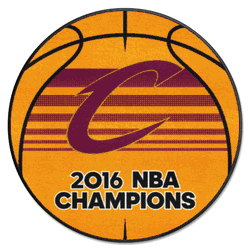 Cleveland Cavaliers 2016 NBA Champions Basketball Rug - 27in. Diameter