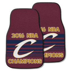 Cleveland Cavaliers 2016 NBA Champions Front Carpet Car Mat Set - 2 Pieces