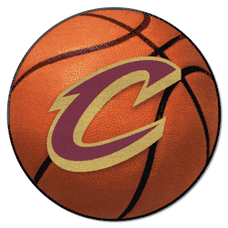 Cleveland Cavaliers Basketball Rug - 27in. Diameter