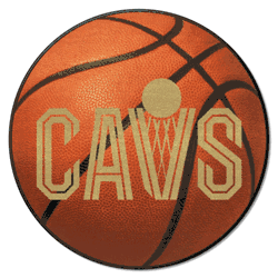 Cleveland Cavaliers Basketball Rug - 27in. Diameter