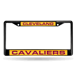 Cleveland Cavaliers Black Laser Chrome Frame