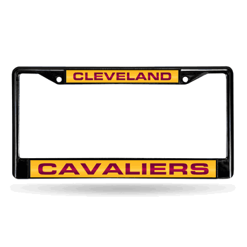 Cleveland Cavaliers Black Laser Chrome Frame