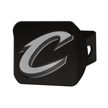 Cleveland Cavaliers Black Metal Hitch Cover with Metal Chrome 3D Emblem