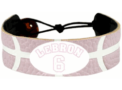 Cleveland Cavaliers Bracelet Team Color Pink LeBron James CO