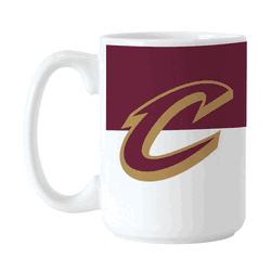 Cleveland Cavaliers Color Block 15oz Sublimated Mug