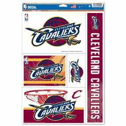 Cleveland Cavaliers Decal 11x17 Ultra