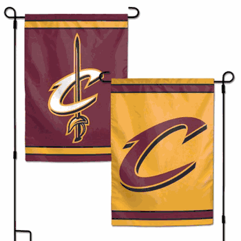 Cleveland Cavaliers Flag 12x18 Garden Style 2 Sided