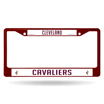 Cleveland Cavaliers Maroon Colored Chrome Frame