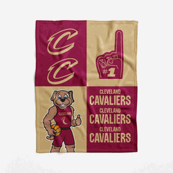Cleveland Cavaliers NBA Domino Swaddle Blanket 40x50 inches