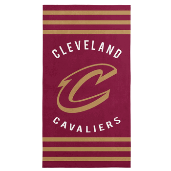 Cleveland Cavaliers NBA Stripes Beach Towel 30 x 60 inches