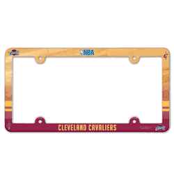 Cleveland Cavaliers Plastic Full Color License Plate Frame