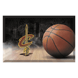 Cleveland Cavaliers Rubber Scraper Door Mat