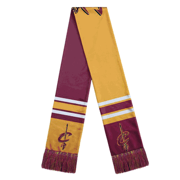 Cleveland Cavaliers Scarf Colorblock Big Logo Design