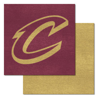 Cleveland Cavaliers Team Carpet Tiles - 45 Sq Ft.