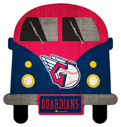 Cleveland Guardians 12" Team Bus Sign