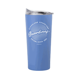 Cleveland Guardians 20oz Retro Script Arctic Powder Coat Tumbler