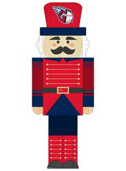 Cleveland Guardians 31" Nutcracker Leaner