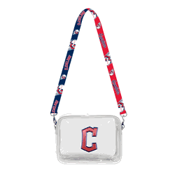 Cleveland Guardians 3D Logo Clear Fanny Fan Purse