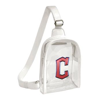 Cleveland Guardians 3D Logo Clear Mini Sling