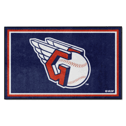 Cleveland Guardians 4ft. x 6ft. Plush Area Rug