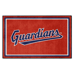 Cleveland Guardians 4ft. x 6ft. Plush Area Rug
