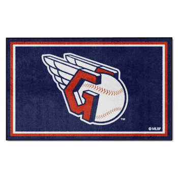 Cleveland Guardians 4ft. x 6ft. Plush Area Rug